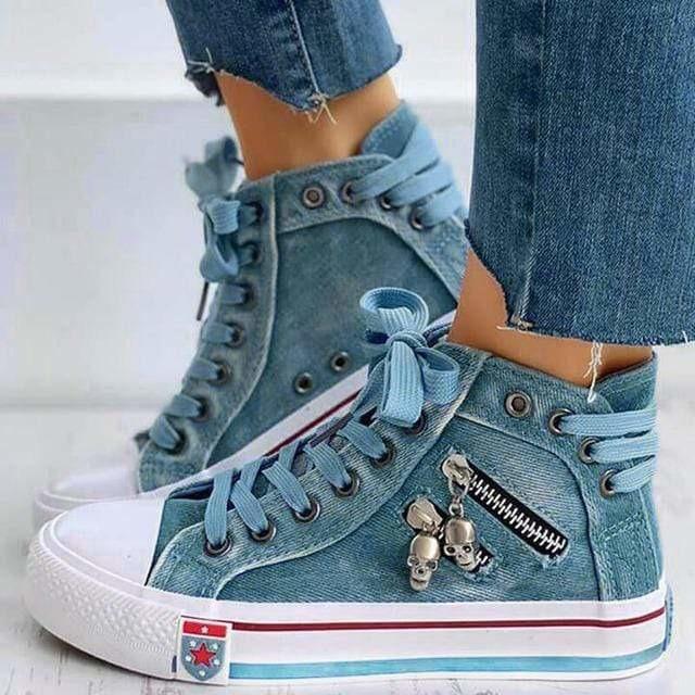 Chaussures Décontractées En Denim