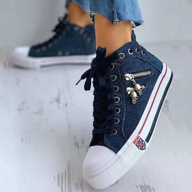 Chaussures Décontractées En Denim