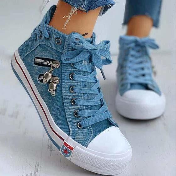 Chaussures Décontractées En Denim
